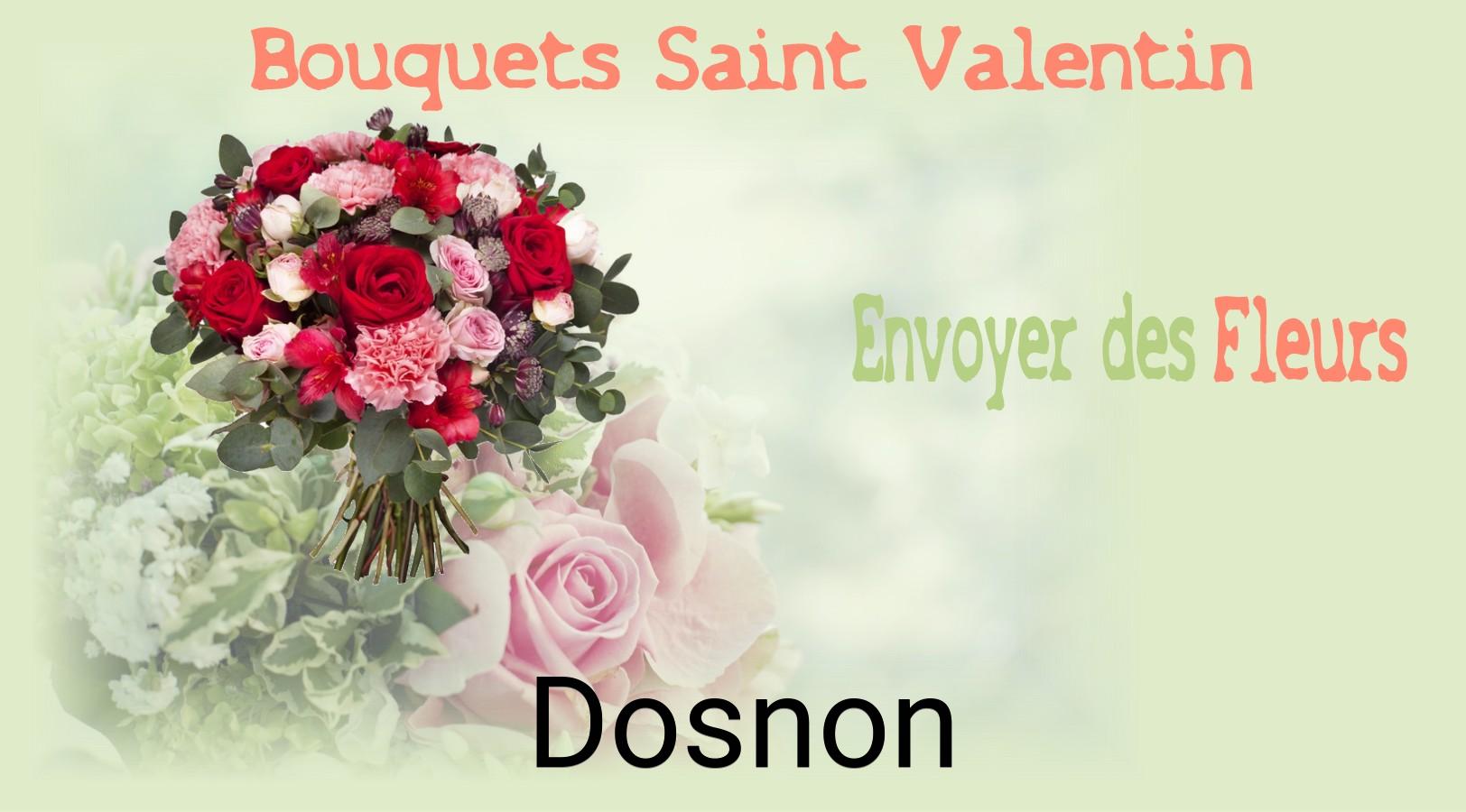 Roses de Saint-Valentin livrées à Dosnon